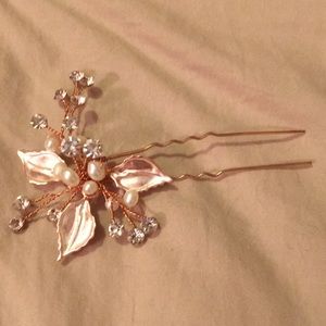Rose Gold Hair Piece